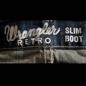 Wrangler retro blue jeans